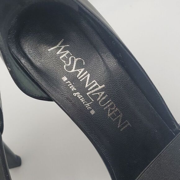 Yves Saint Laurent | Classic Leather Heeled Mules - Picture 8 of 9